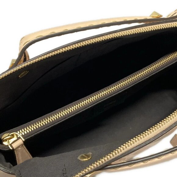 Auth FENDI By The Way 8BL146 Pink Beige Leather - Handbag - Picture 14 of 16